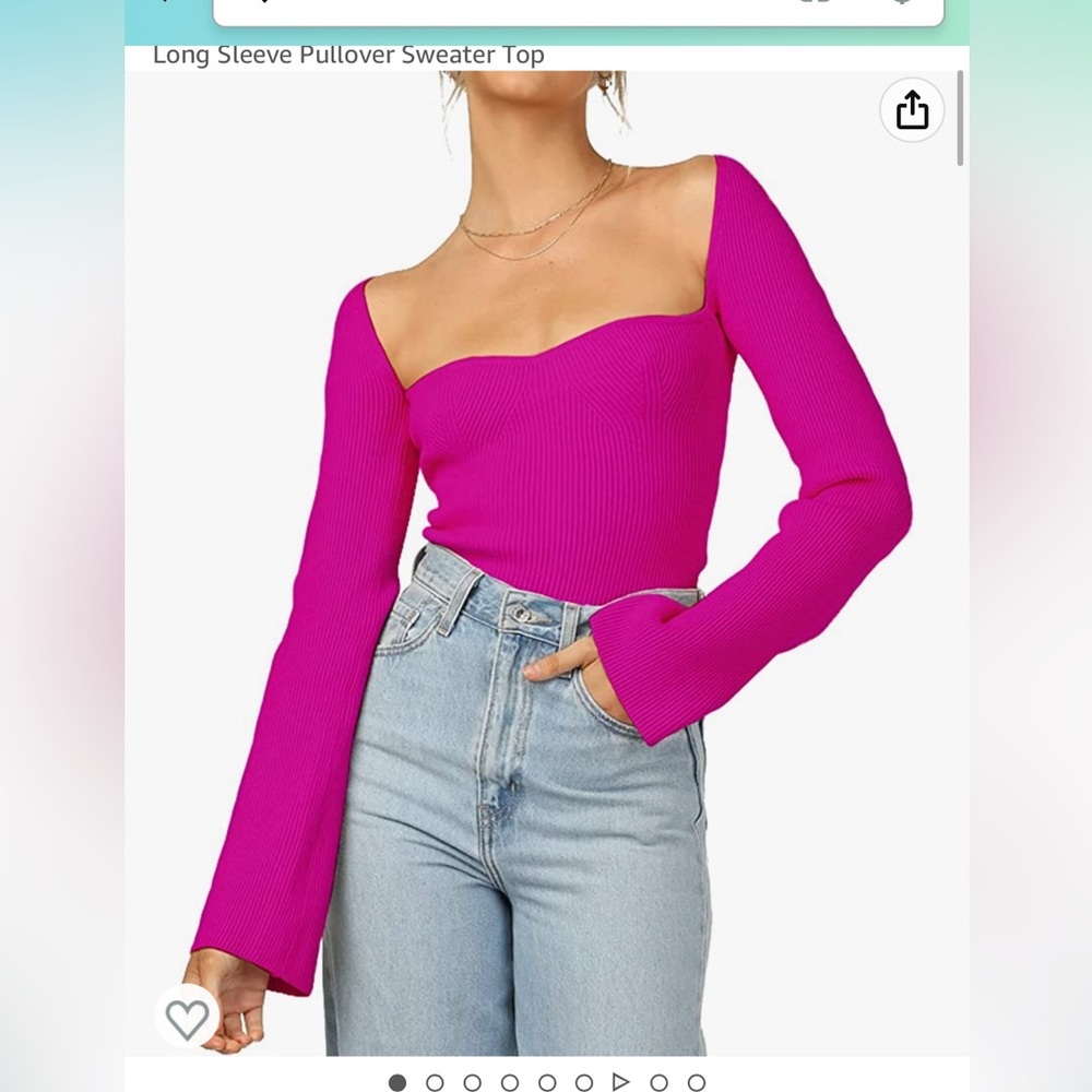 Amazon- size S - Hot Pink